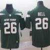 Men's New York Jets Le'Veon Bell #26 Green Jersey