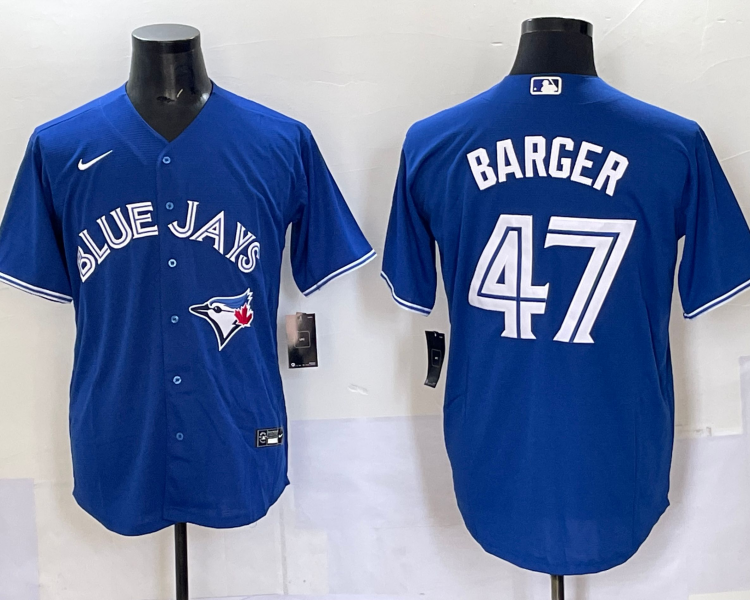 Men's Toronto Blue Jays Addison Barger #47 Royal Jersey