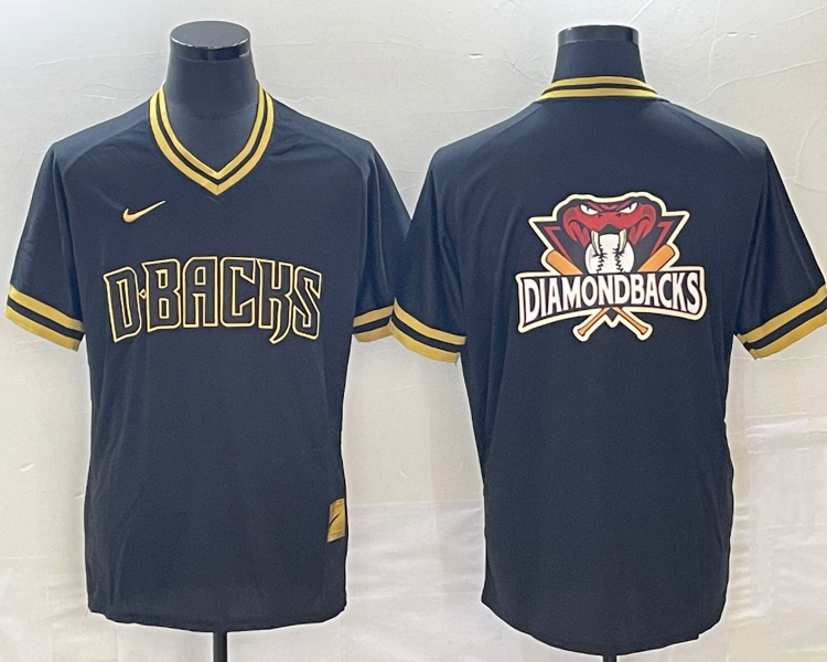 Men's Arizona Diamondbacks Black Alternate Team Jersey