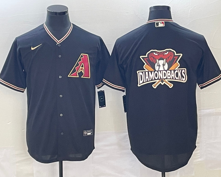 Men's Arizona Diamondbacks Black Team Jersey