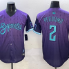 Men's Arizona Diamondbacks Geraldo Perdomo #2 Purple 2025 City Connect Limited Jersey