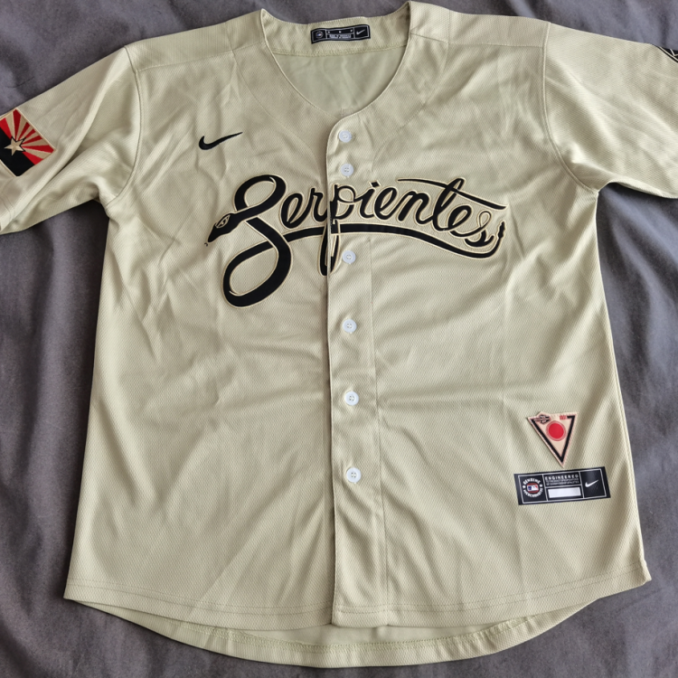 Men's Arizona Diamondbacks Merrill Kelly #29 Beige Baseball Jersey