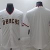 Men's Arizona Diamondbacks White Blank Jersey