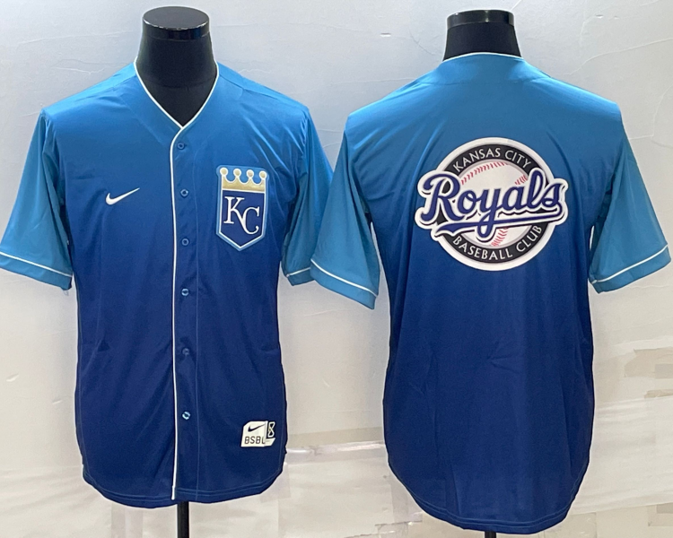 Men's Kansas City Royals Blue Authentic Jersey