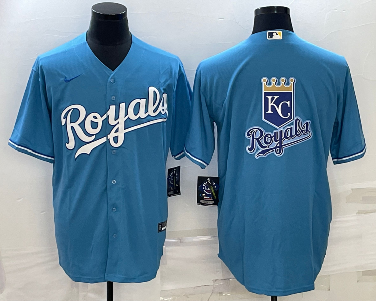 Men's Kansas City Royals Light Blue Jersey