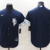 Men's Kansas City Royals Navy 2022 City Connect Blank Jersey