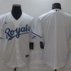 Men's Kansas City Royals White Home Blank Jersey
