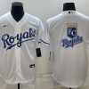 Men's Kansas City Royals White Jersey