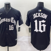 Men's Kansas City Royals Bo Jackson #16 Black Jersey