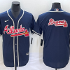 Men's Atlanta Braves Navy Team Jersey