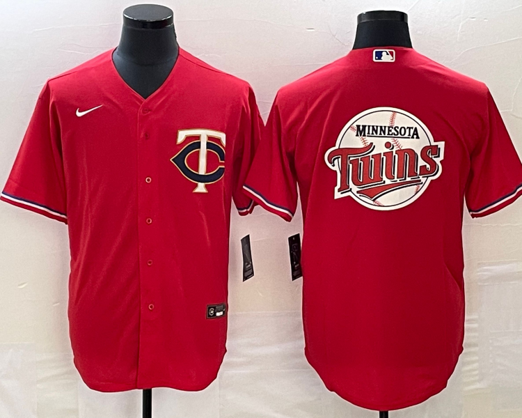 Men's Minnesota Twins Red Alternate Team Jersey