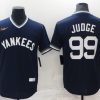 Men's New York Yankees Aaron Judge #99 Navy Authentic Jersey