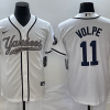 Men's New York Yankees Anthony Volpe #11 White Jersey Joint Edition