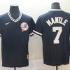 Men's New York Yankees Mickey Mantle #7 Navy Jersey