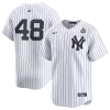 Men's New York Yankees Anthony Rizzo #48 White 2024 World Series Limited Jersey