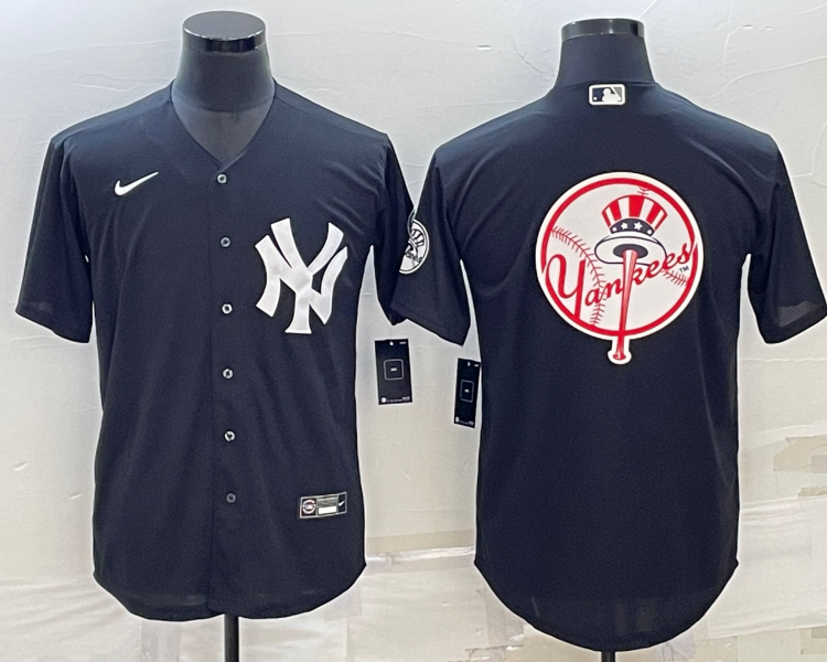 Men's New York Yankees Black Team Jersey