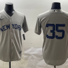 Men's New York Yankees Cody Bellinger #35 Gray Jersey