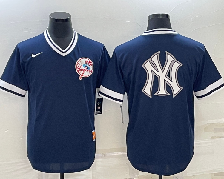 Men's New York Yankees Navy Cooperstown Collection Jersey