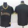 Men's Seattle Mariners Black Blank Jersey