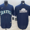 Men's Seattle Mariners Navy Alternate Team Jersey