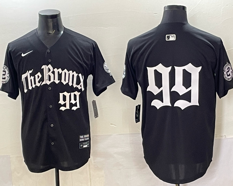 Men's New York Yankees Aaron Judge #99 Black Alternate Jersey