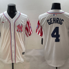 Men's New York Yankees Lou Gehrig #4 White Team Jersey
