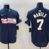 Men's New York Yankees Mickey Mantle Navy Limited Jersey