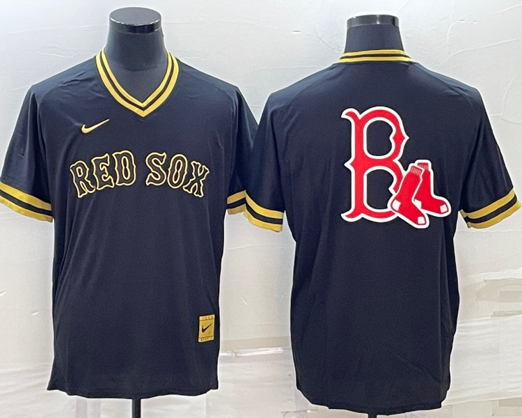 Men's Boston Red Sox Black Alternate Jersey