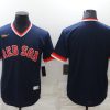 Men's Boston Red Sox Navy Team Blank Jersey