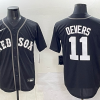 Men's Boston Red Sox Rafael Devers #11 Black Limited Jersey