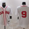 Men's Boston Red Sox Ted Williams #9 White Jersey