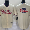 Men's Philadelphia Phillies Beige Team Jersey
