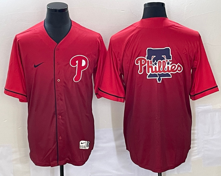 Men's Philadelphia Phillies Red Jersey