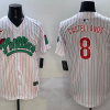 Men's Philadelphia Phillies Nick Castellanos #8 White Jersey