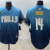 Men's Philadelphia Phillies Pete Rose #14 Blue City Connect Limited Jersey
