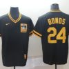 Men's Pittsburgh Pirates Barry Bonds #24 Black Stitched Jersey
