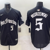 Men's San Francisco Giants Mike Yastrzemski #5 Black Jersey