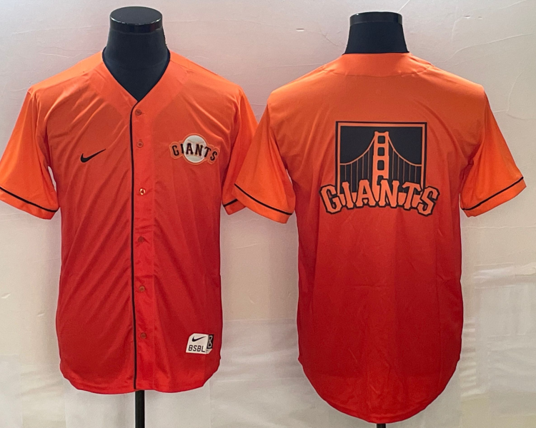 Men's San Francisco Giants Orange Alternate Jersey