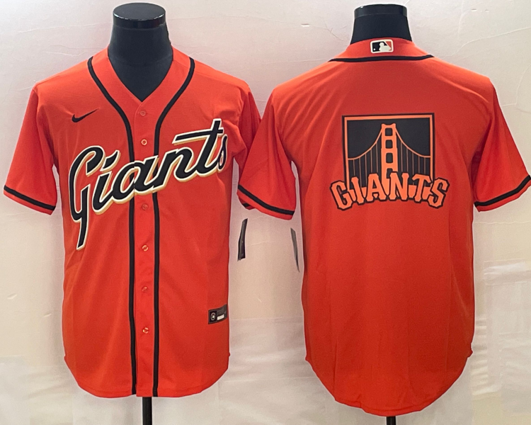 Men's San Francisco Giants Orange Jersey