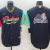 Men's San Diego Padres Black City Connect Team Jersey