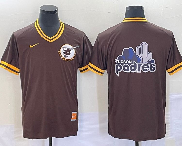 Men's San Diego Padres Brown Cooperstown Collection Team Jersey