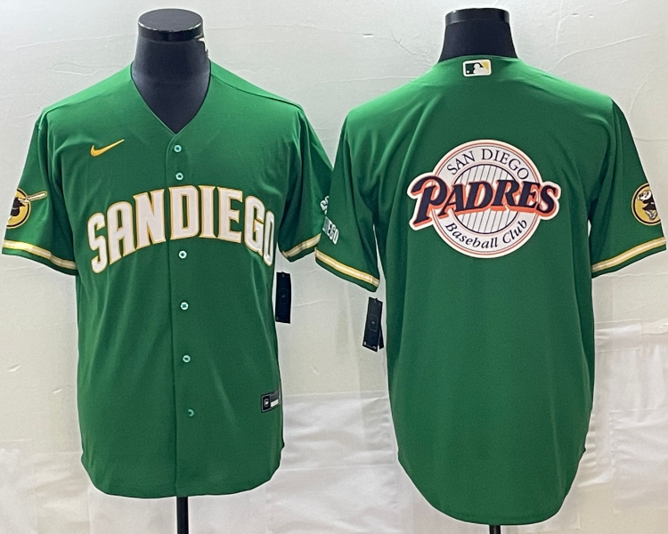 Men's San Diego Padres Green Jersey
