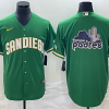 Men's San Diego Padres Green Team Jersey