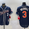 Men's San Diego Padres Jackson Merrill #3 Navy Jersey