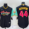 Men's San Diego Padres Joe Musgrove #44 Black Stitched Jersey