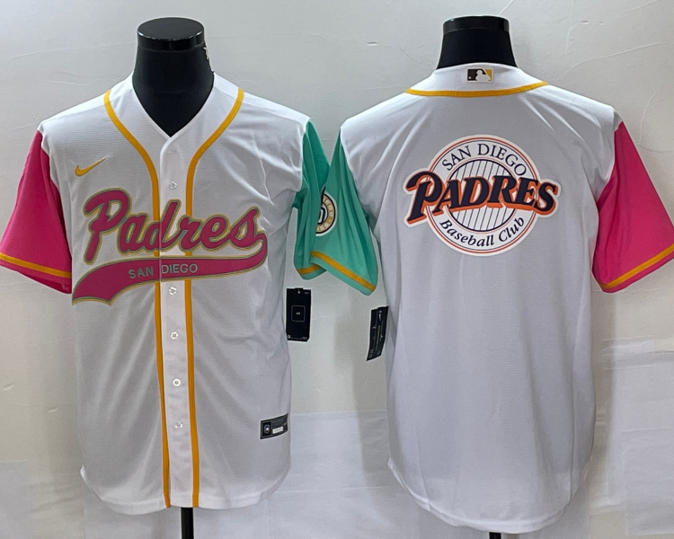 Men's San Diego Padres White City Connect Jersey Joint Edition