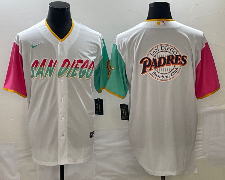 Men's San Diego Padres White City Connect Jersey