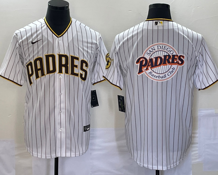 Men's San Diego Padres White Home Jersey