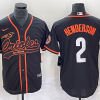 Men's Baltimore Orioles Gunnar Henderson #2 Black Jersey Joint Edition