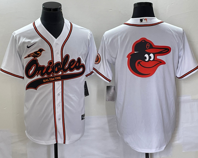 Men's Baltimore Orioles White Jersey Joint Edition